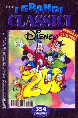 Lorenzo Pastrovicchio - Copertina per I Grandi Classici Disney n. 200, matita e china su cartonci...