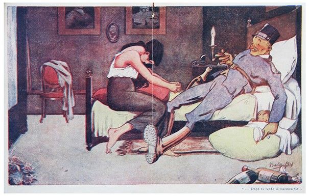 Gino Baldo - Paese invaso: 24 Ottobre 1917 Caporetto, matita su carta