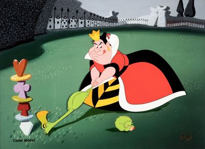 Disney Studio, Alice nel Paese delle Meraviglie - Color model cel originale