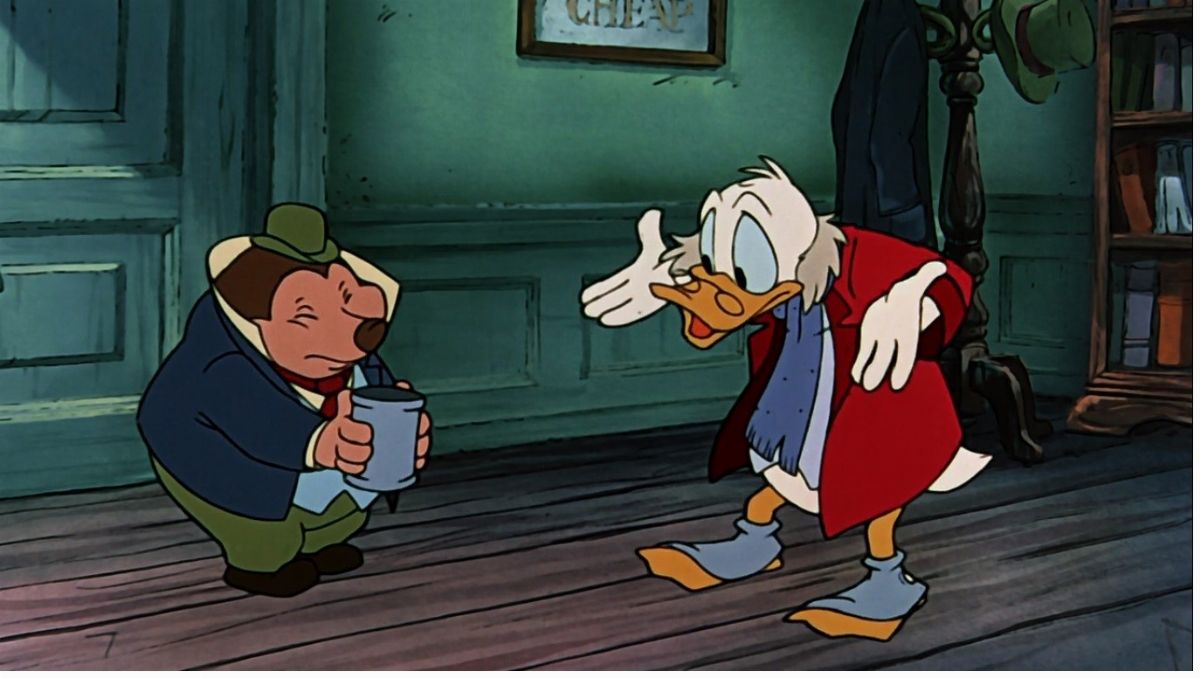 Studio Disney - Disney, Mickey's Christmas Carol - Tempera su rodovetro