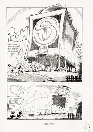 Zio Paperone e il satellite bomba