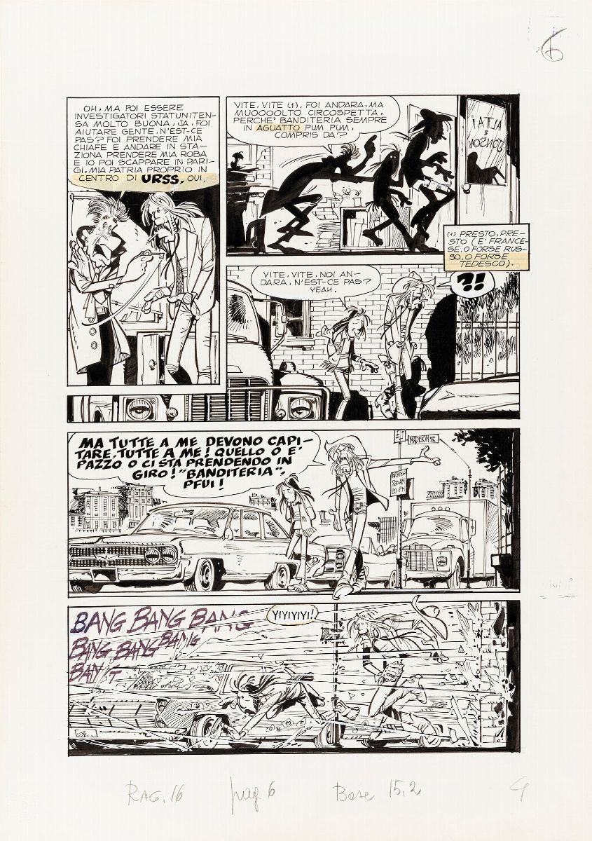 Giorgio Cavazzano - Altai & Jonson - Una strana storia 1976