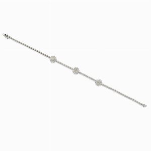 Bracciale in oro bianco 18k e diamanti