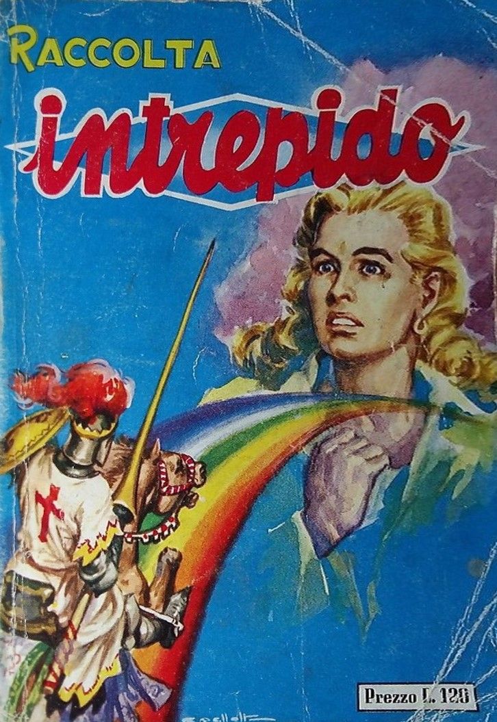Gino Pallotti - Intrepido (arcobaleno), matita, tempera e acquerello su cartoncino