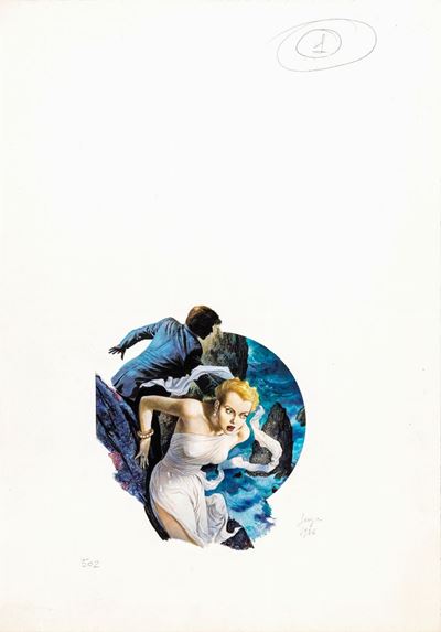Rizzato, Verso l'ora zero (copertina per romanzo di Agatha Christie)