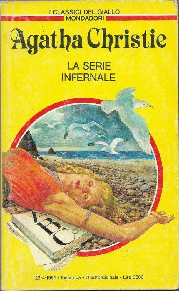 Sergio (sergio Romano Rizzato) - Rizzato, Copertina per 'La serie infernale' di Agatha Christie