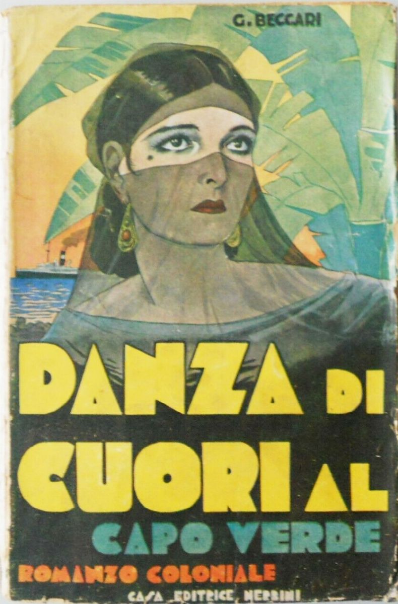 Giove Toppi - Danza di cuori al Capo Verde, matita, china, acquerello e tempera su cartone