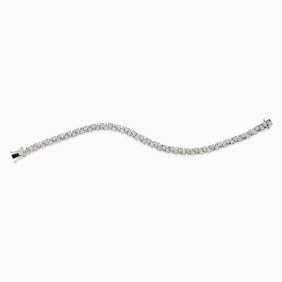 Bracciale in Oro Bianco 18k Diamanti