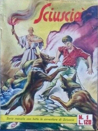 Franco Paludetti - Sciuscià - Tempera e acquerello su cartone