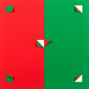 Castellani Enrico - Folded paper