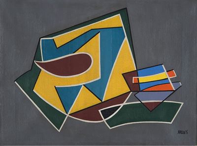 Quello che mi pare, olio su tela, 1950
