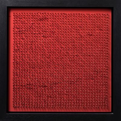 Tableau Clous - chiodi su tavola, 1969