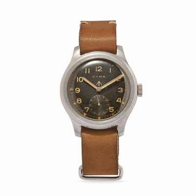 Orologio da polso 'Dirty Dozen', anni '40, cassa in acciaio