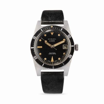 Orologio, Cassa tonneau in acciaio, Anni '60