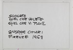 Suonate quel che volete