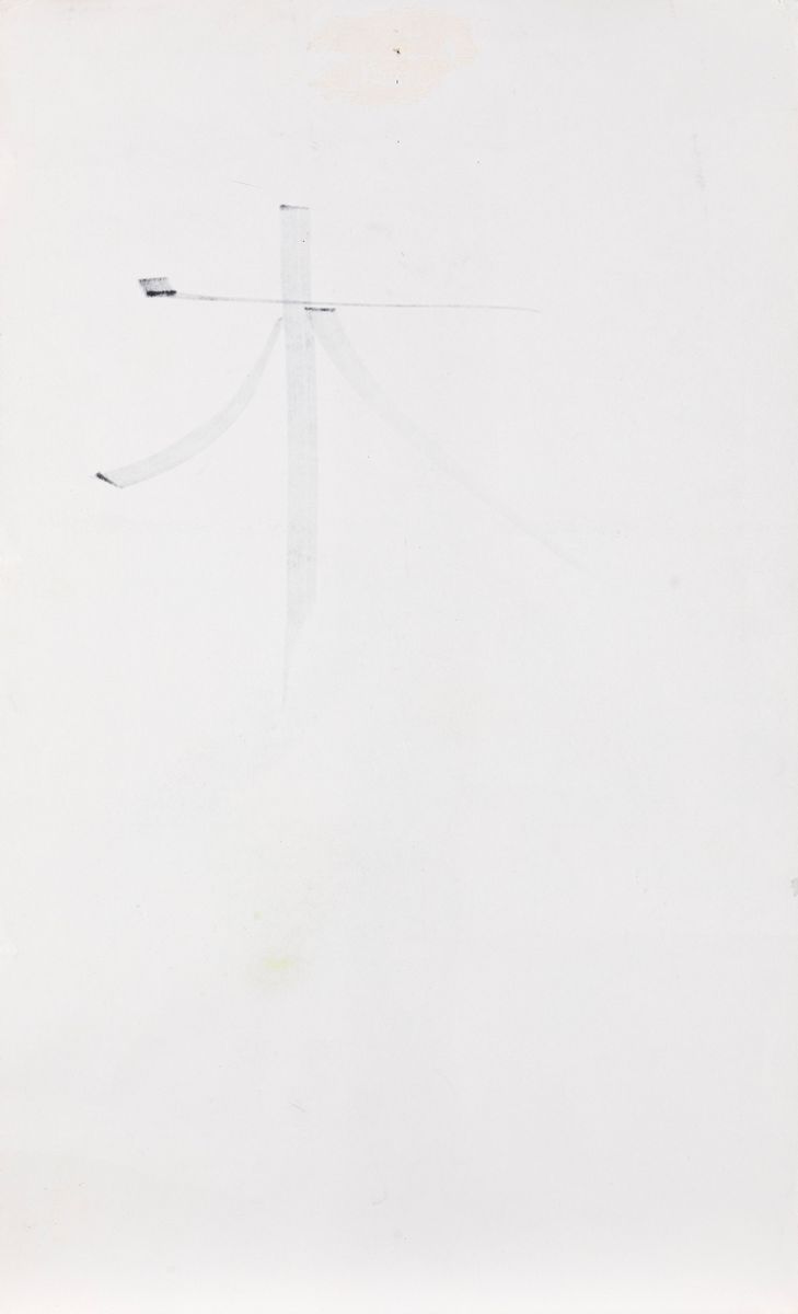 Bruno Munari - Alberi - Tecnica mista su carta