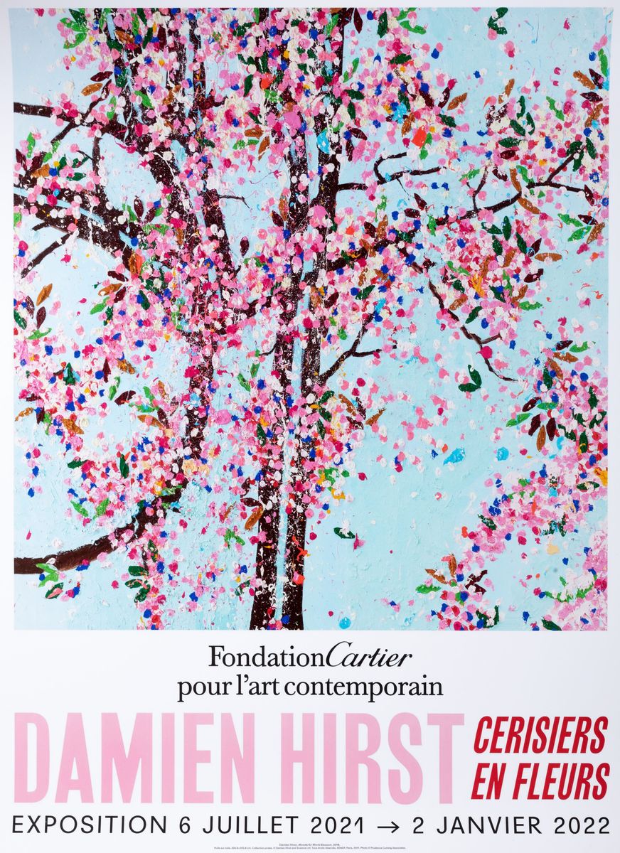 Damien Hirst - Cerisiers En Fleurs