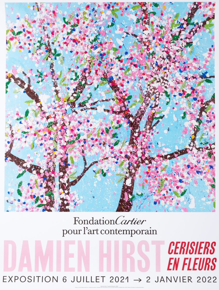 Damien Hirst - Cerisiers En Fleurs