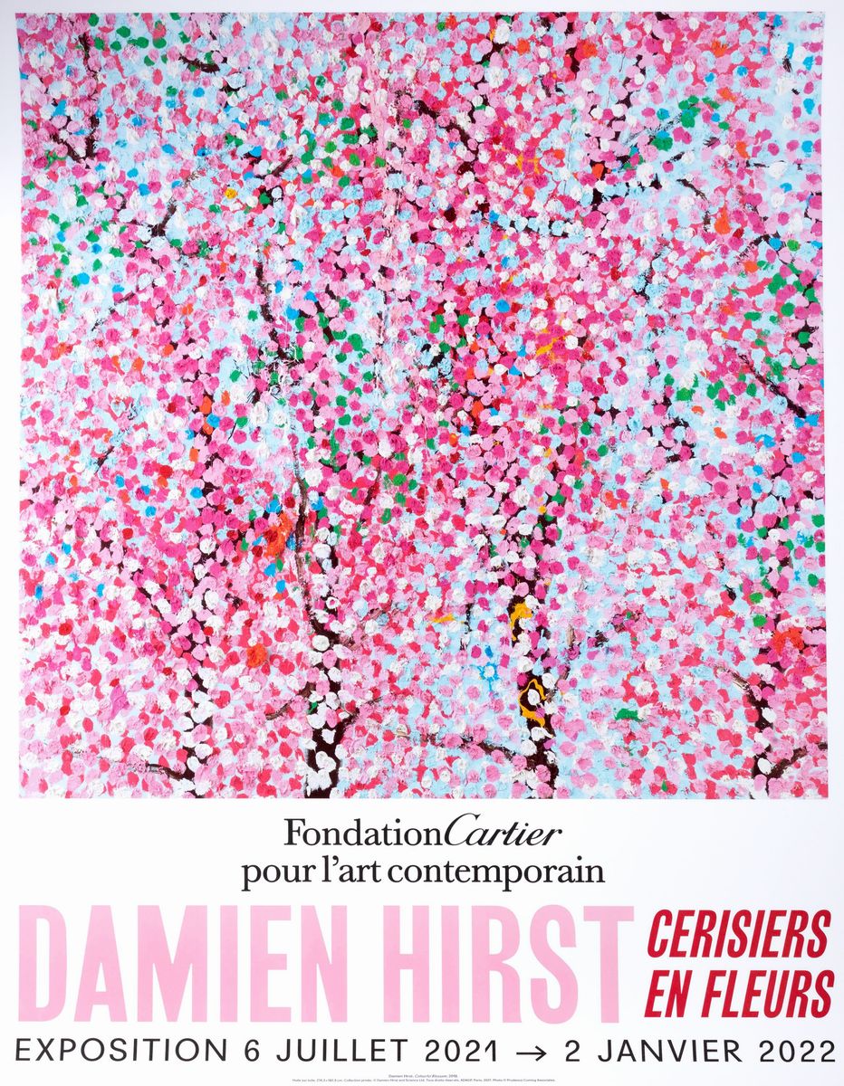 Damien Hirst - Cerisiers En Fleurs