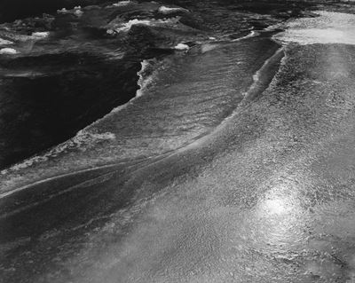 Ice + Sun Reflection