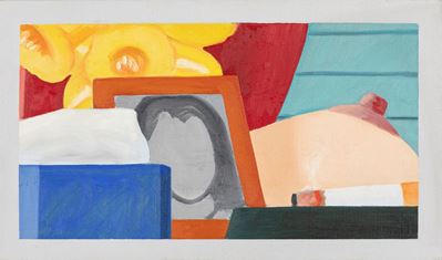 Study for Bedroom Painting #30, olio su tela, 1971