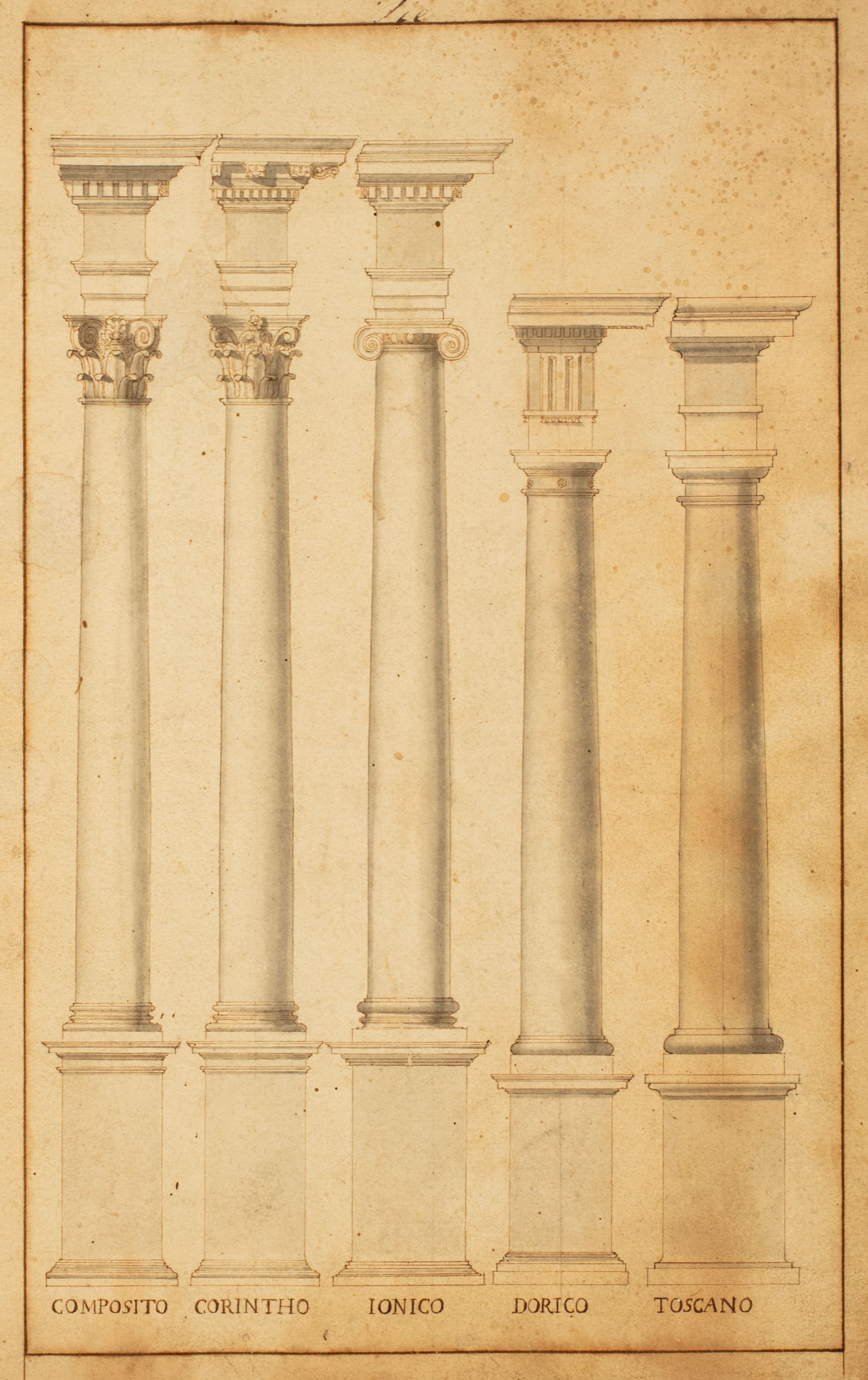 Album di Architettura, Seicento tavole, XVIII secolo