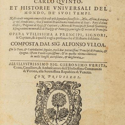 Vita e fatti dell’invitissimo Imperatore Carlo V