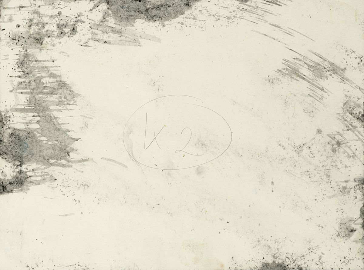 Arnulf Rainer - Peurbach - Tecnica mista su stampa
