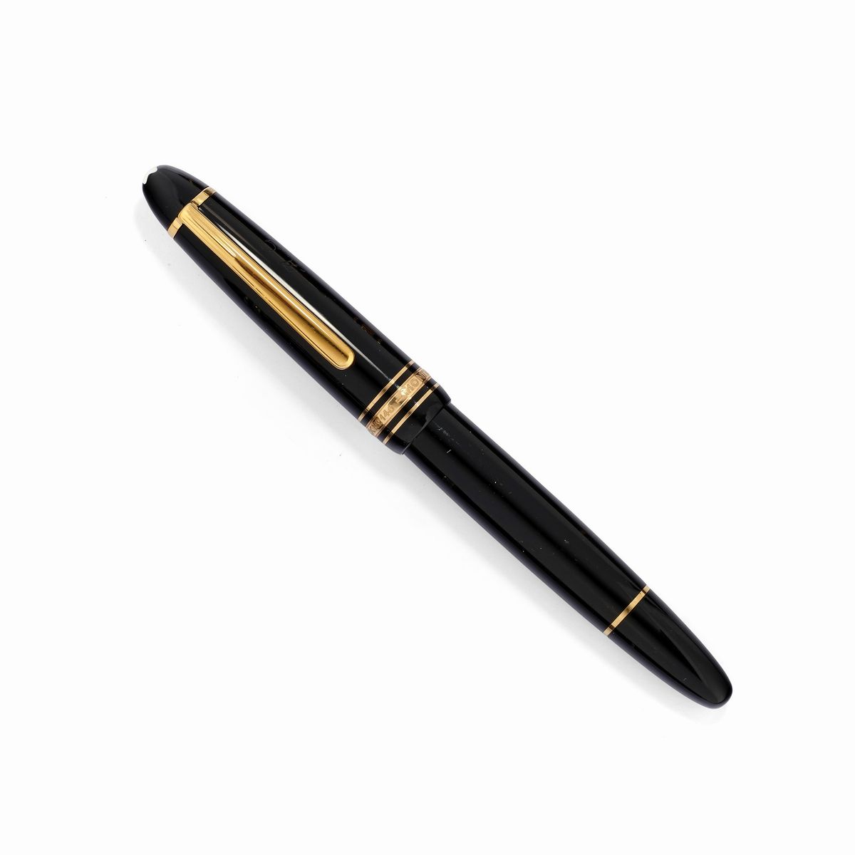 Montblanc - Penna stilografica Meisterstück in lacca nera