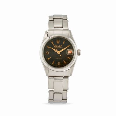 Oysterdate 6466, orologio da polso in acciaio degli anni '50