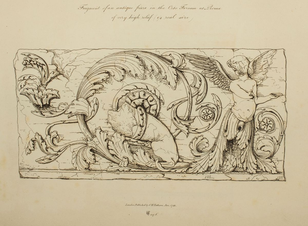Charles Heathcote Tatham - Etchings Representing The Best Examples Of Ancient Ornamental Architec...