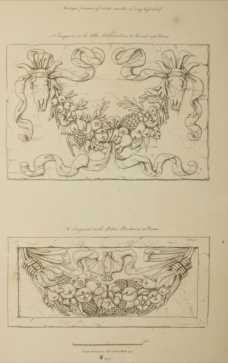 Charles Heathcote Tatham - Etchings Representing The Best Examples Of Ancient Ornamental Architec...
