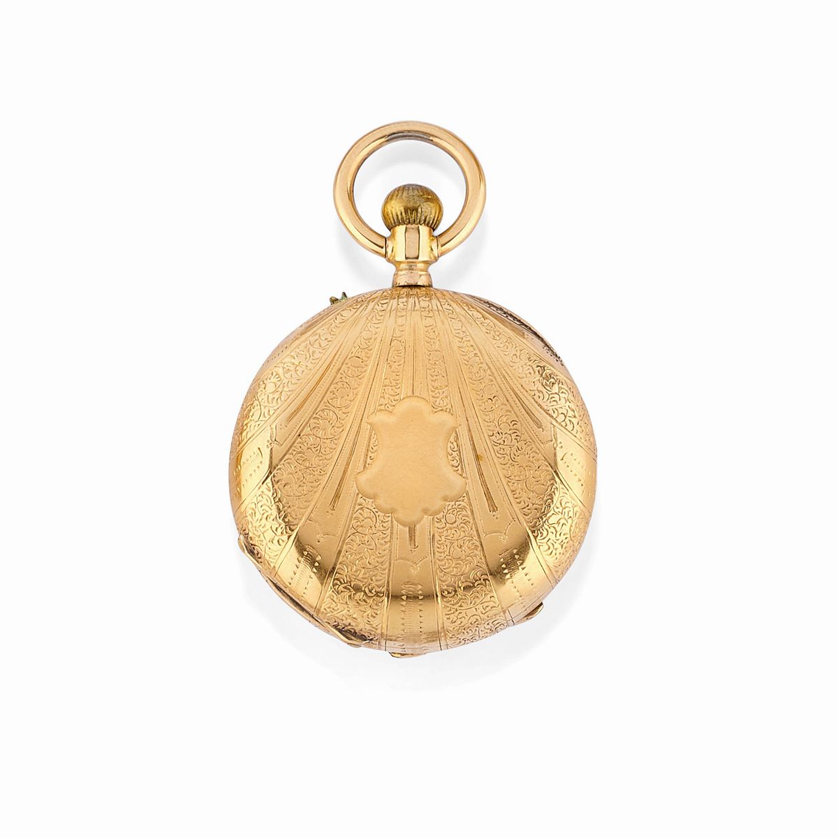 Quattro monachine in oro giallo 18K e 9K con movimenti a carica manuale