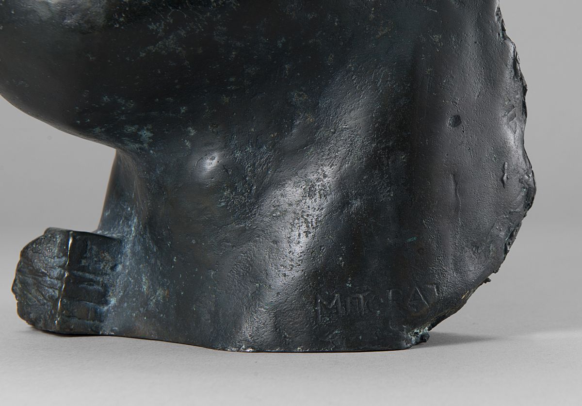 Mitoraj, Testa in bronzo
