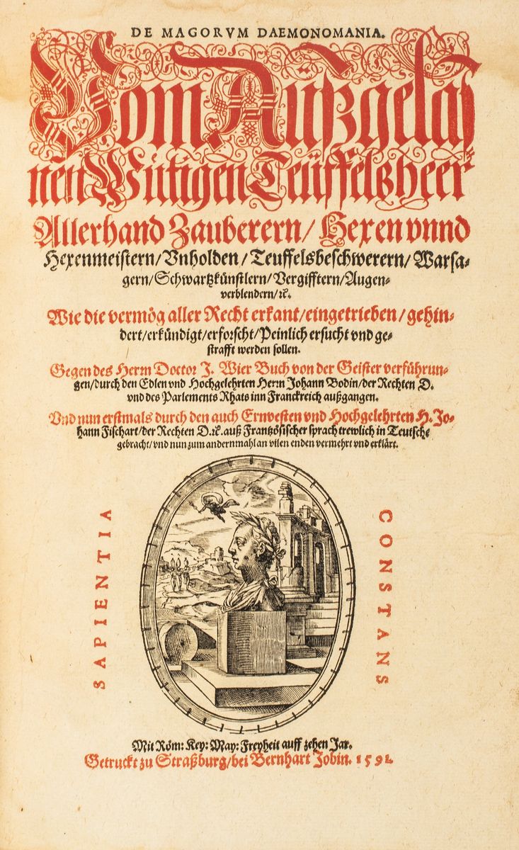 Johannes Wier - Theatrum De Veneficis. Von Teuffelsgespenst Zaubern Schwarzkuenstlern, Hexen Und ...