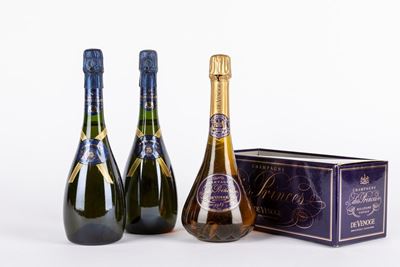 Des Prices de Venoges, Champagne Millesime 1982 (1 bottiglia) e Trouillard, Cuvee du Fondateur 19...