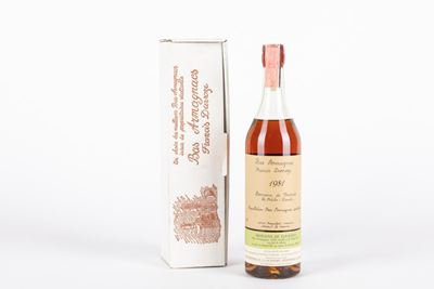 Francis Darroze, Bas Armagnac Domaine de Tournes, 1981, 75 cl, 49%