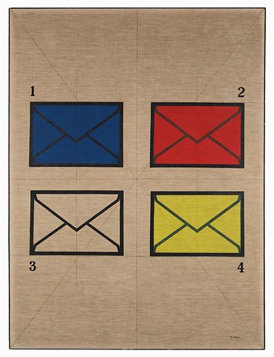 Le Buste, olio su tela, 1974