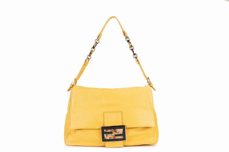 Fendi flap hotsell shoulder bag