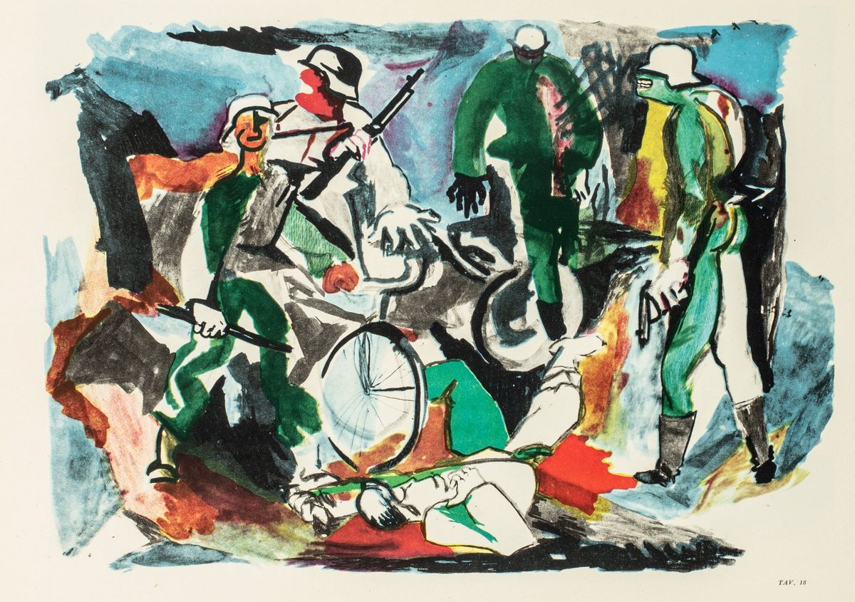 Renato Guttuso - Gott Mit Uns