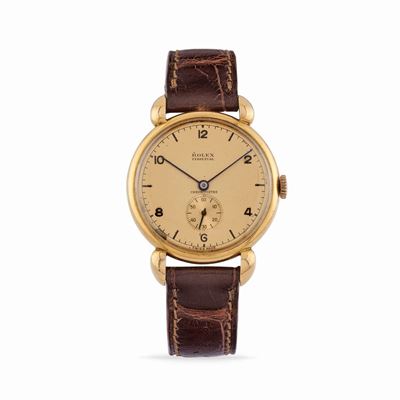 Chronomètre 3781, Orologio da polso in oro 18k degli anni '40
