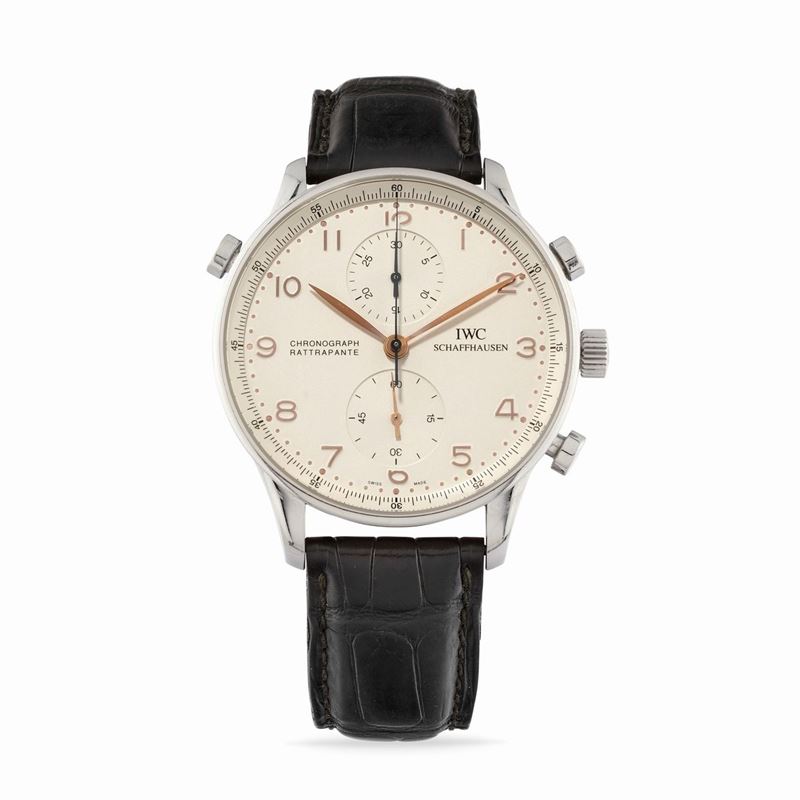 IWC Portoghese 371201 rattrapante chronograph 2000s Watches