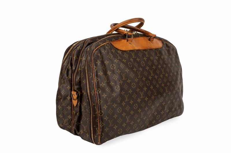 Sold at Auction: Louis Vuitton, LOUIS VUITTON MONOGRAM ALIZE BORSA DA  VIAGGIO