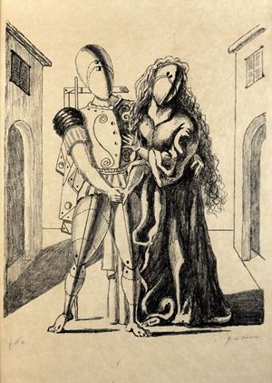 de Chirico Giorgio - Hector and Andromache