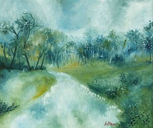 Lilloni Umberto - Tuscan landscape