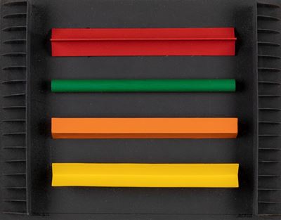 Paris 77, acrilico su legno