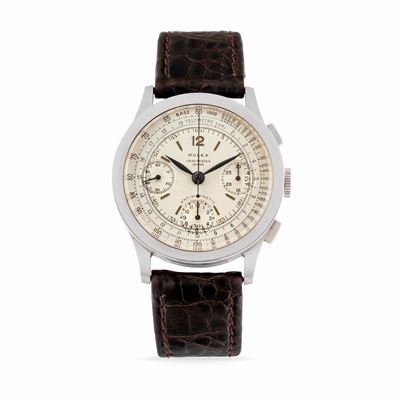 Cronografo Rolex modello 3330 personalizzato per Cravanzola, anni '40