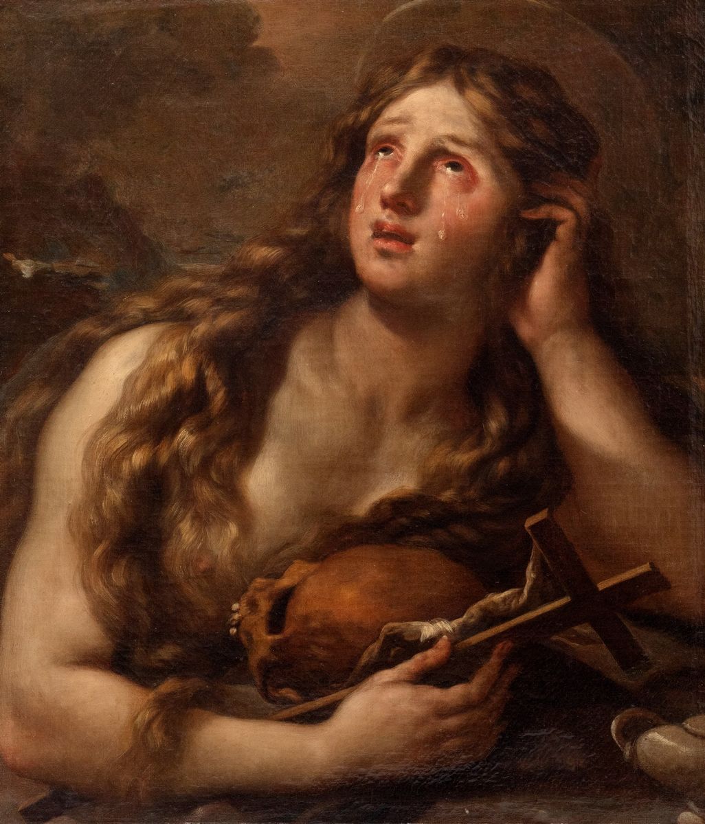 Luca Giordano - Maddalena Penitente