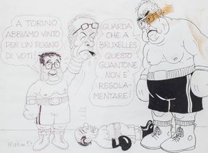 Forattini, Giorgio - Vignette satiriche