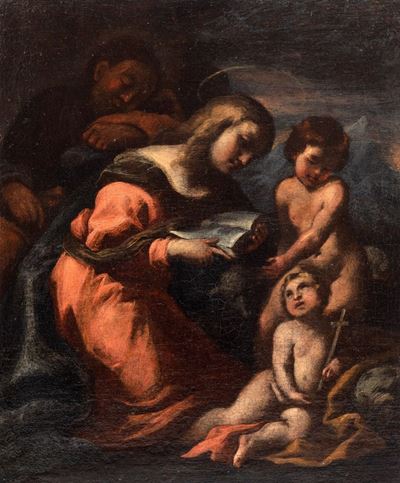 Sacra Famiglia con San Giovannino